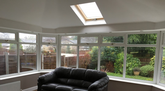 Completed Conservatory Roof Insulation Project