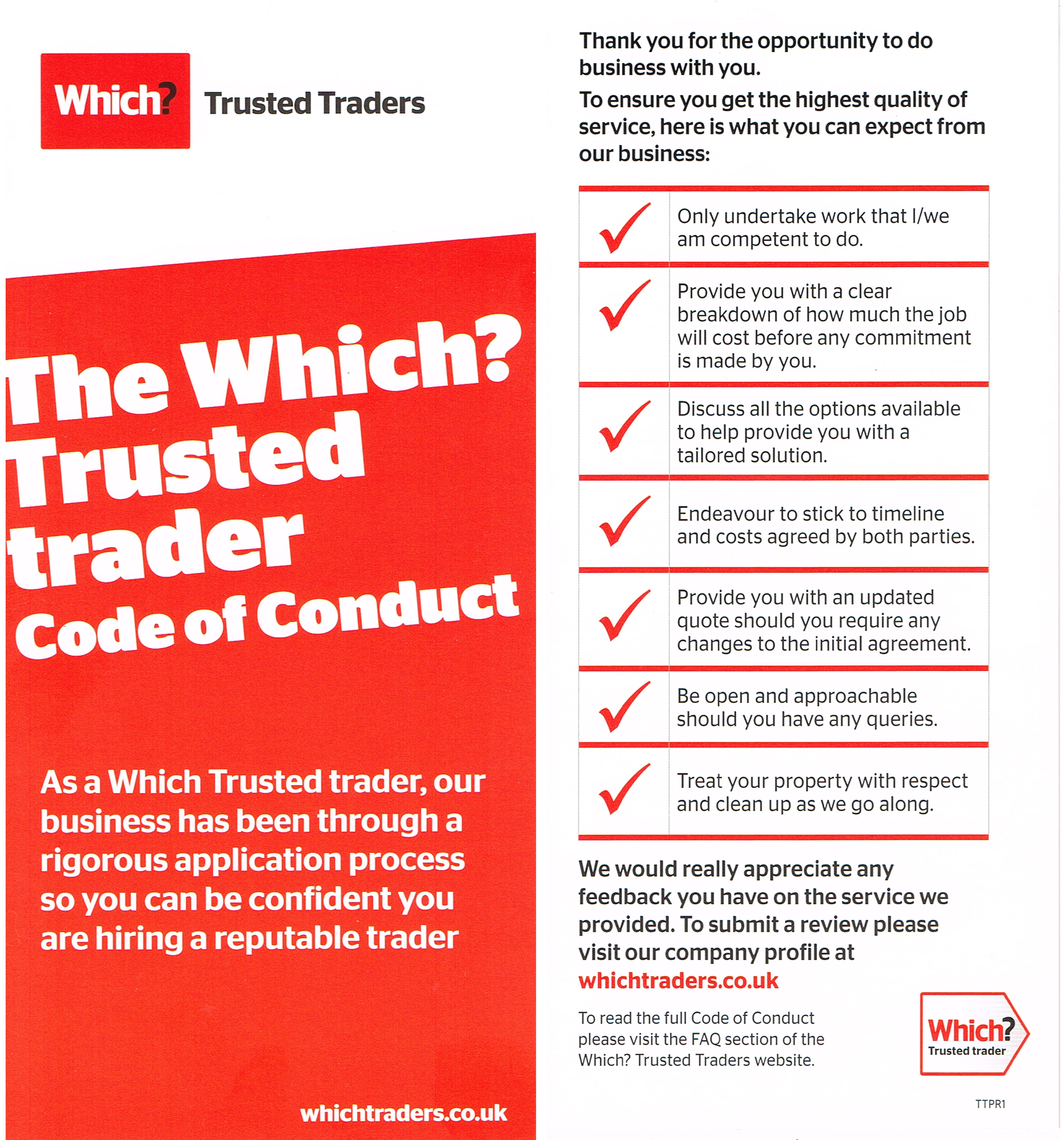 Conservatory Roof Insulation is a Which? Trusted Trader